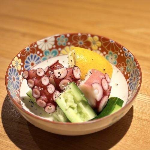たこぶつ塩レモン