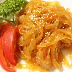 해파리와 오이의 무침