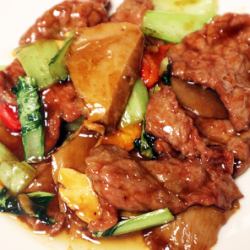 쇠고기 굴 소스 볶음