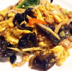 키쿠라게와 계란볶음