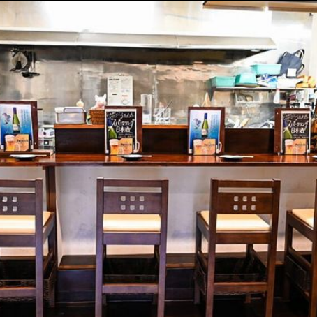 [Counter] This is a counter seat where you can enjoy your meal even for one person.Please feel free to visit us during your free time♪ We also accept reservations for private parties of 15 people or more.If you wish to use it, please contact the store at least 3 days in advance.