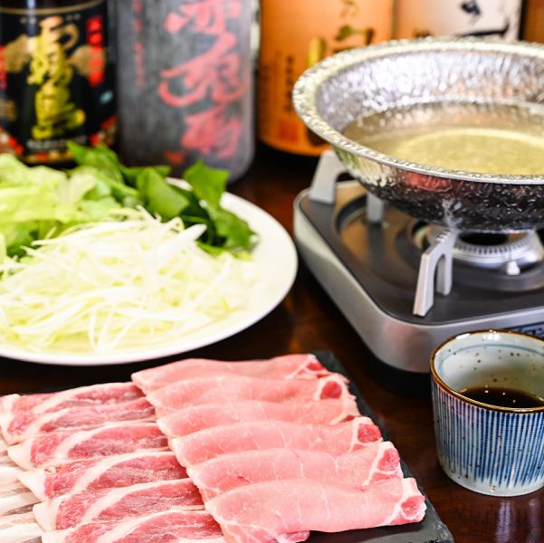 [包含无限畅饮◆]～岐阜猪肉～火锅套餐 5,000日元（含税）