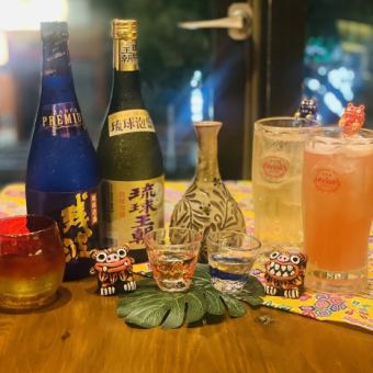 ★1小時★暢飲標準套餐,含Orion啤酒,只要1980日圓!