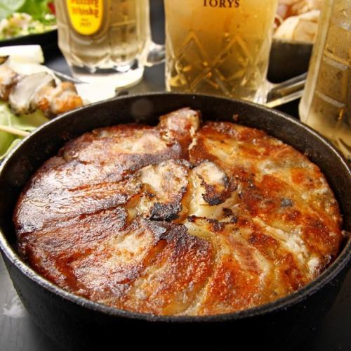Kagoshima black pork iron pot bite-sized gyoza