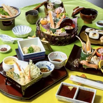 <Limited Quantity> Seasonal Special Kaiseki [Kurashiki Komachi] 13 dishes total 6,600 yen (tax included)