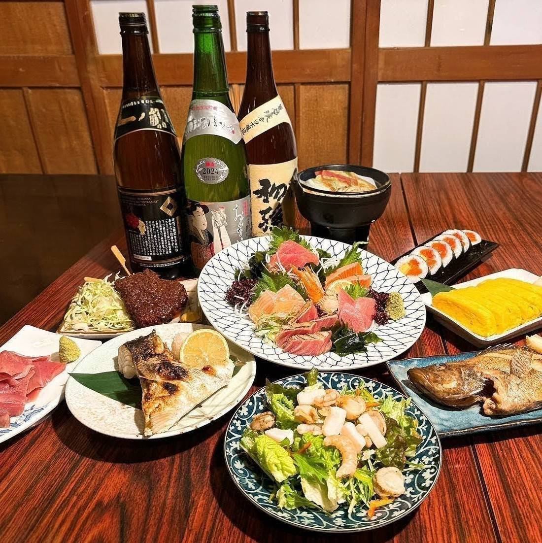 旬の食材を存分に使用した贅沢なお料理をご用意しております♪