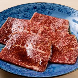 Wagyu beef, just the right amount of lean meat