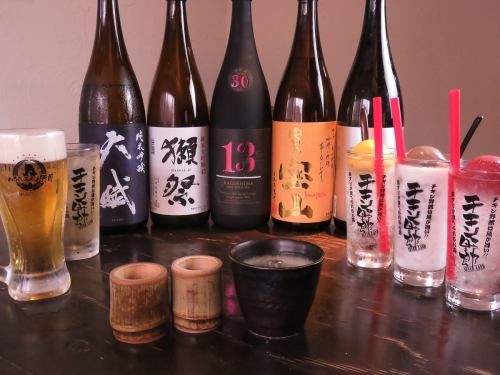 From rare sake to authentic potato shochu!