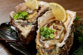 岩牡蠣だし醤油焼き