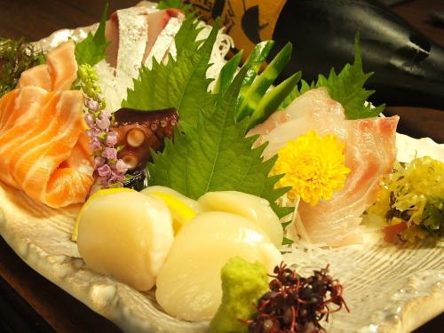 瀬戸内鮮魚を贅沢に
