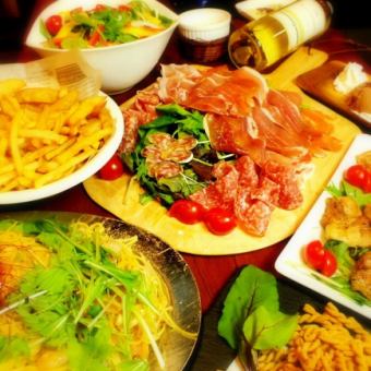 [Take's Standard A Plan] Choose from 2 types of courses ♪ Course with 7 meals + all-you-can-drink 4,950 yen