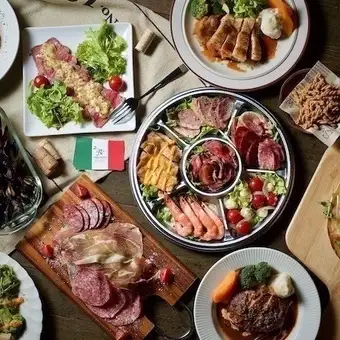【盛り沢山 贅沢Dinnerプラン】"大切な記念日やちょっとした休憩日に"2h飲放付★7150円（税込）