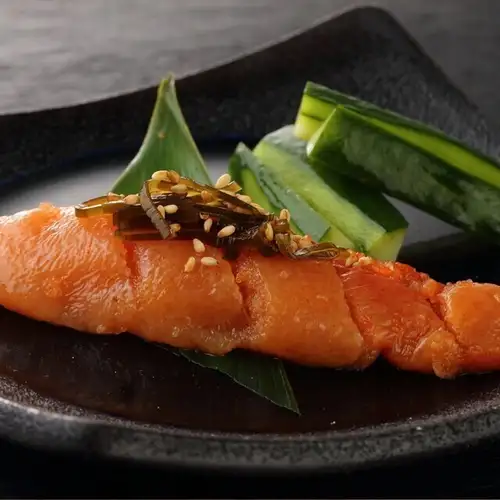 有月製作的香辣鱈魚子