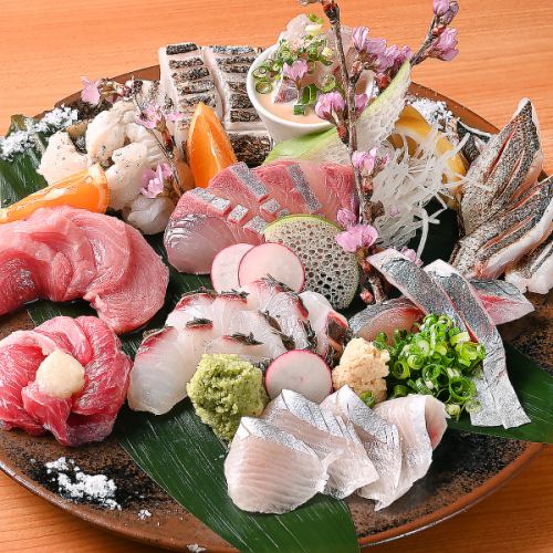 【その3】大将おまかせ！！刺身の盛り合わせ