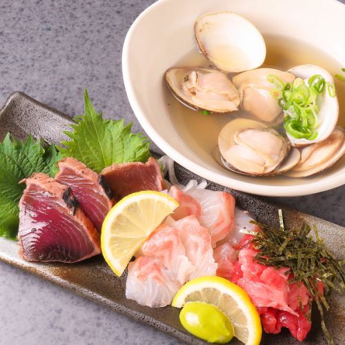 魚屋からダイレクトに届く季節の恵み