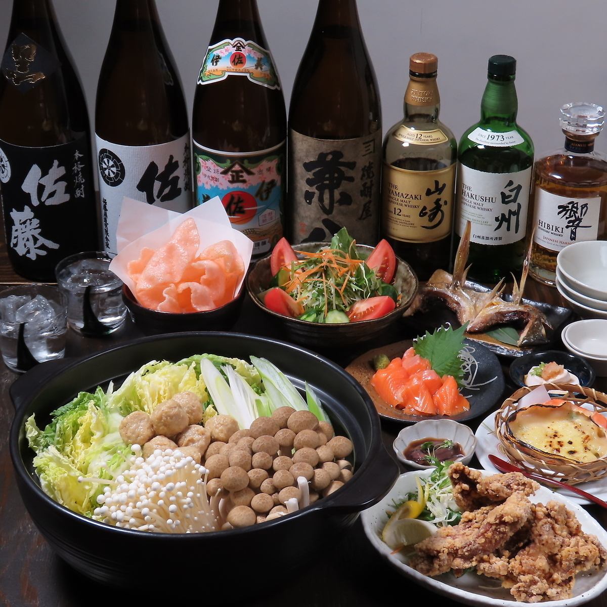 ◆築170年以上の古民家で過ごすひととき◆～80名様貸切OK/飲み放題付コース4500円～