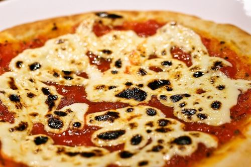 マスカルポーネチーズのピザ