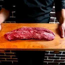 厚切裙边牛排