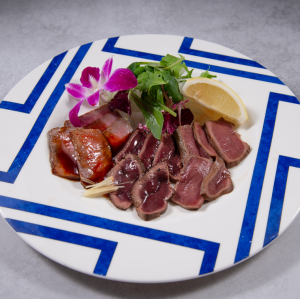 三种炙烤和牛拼盘