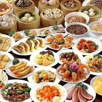 ☆人気NO1【菜福楼の全250品の食べ飲み!】【2時間食べ放題アルコール飲み放題コース】3520円☆