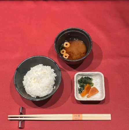 御飯セット(味噌汁・香の物付き)