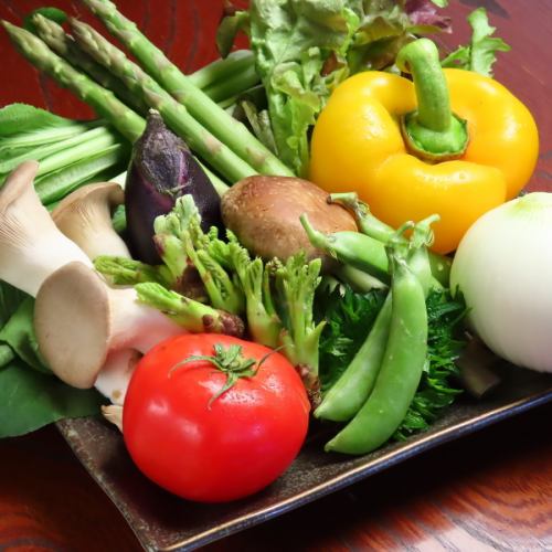 【季節色彩鮮明的菜餚】【使用時令蔬菜的日本料理】店主的願望是讓您保持健康♪