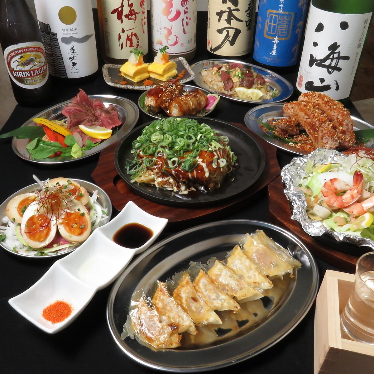 A restaurant where you can eat iron plate dishes made with carefully selected ingredients at a reasonable price, which the owner grills right in front of you.