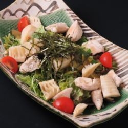 가위와 죽순의 일본식 샐러드