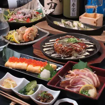 ８月限定　金DARUMAコース　90分飲み放題付き