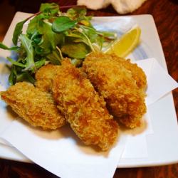 Fried oysters from Kurahashi