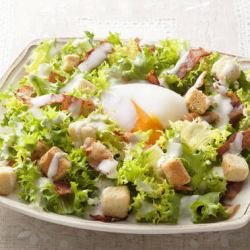 Caesar Salad with Hot Eggs/Caesar Salad with Hot Eggs H
