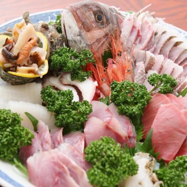 各種鮮魚生魚片