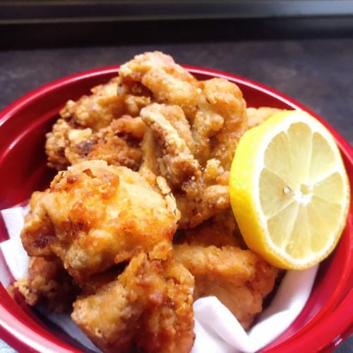 麦風鶏の竜田揚げ