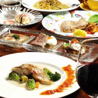 [Lunch only] C course 6 dishes ⇒ 5000 yen