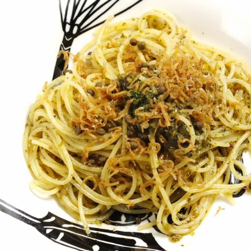 Spaghetti (You can choose what you like from the blackboard menu)