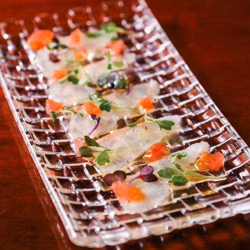 本日の鮮魚のカルパッチョ