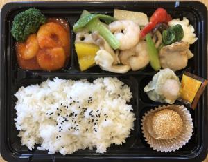 [Lunch only] Seafood eight treasures bento