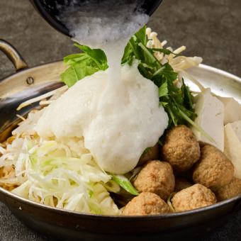 【凛コース】おすすめ◎メインは心も身体も温まるみぞれ鍋♪ 2.5時間飲み放題付き8品3500円