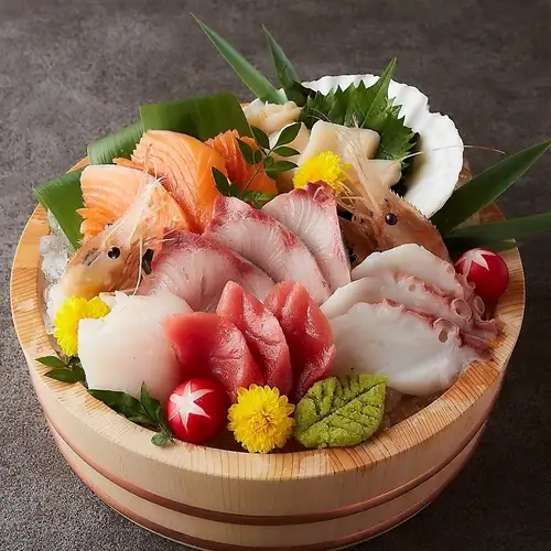 鮮魚の桶盛