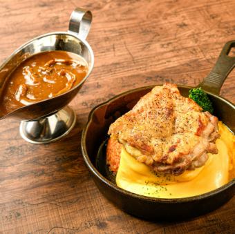 カレーのチキン オン ザ チキンライス (レギュラー)