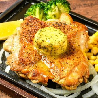 チキンステーキ ガーリックバター