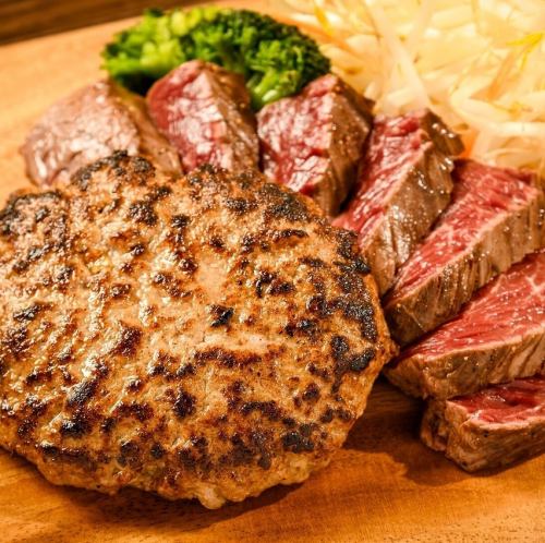 『1番人気』ハラミ＆バーグコンボ