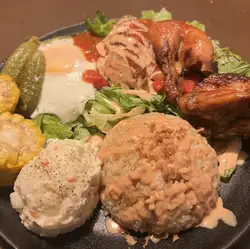 Garlic Chicken Rice