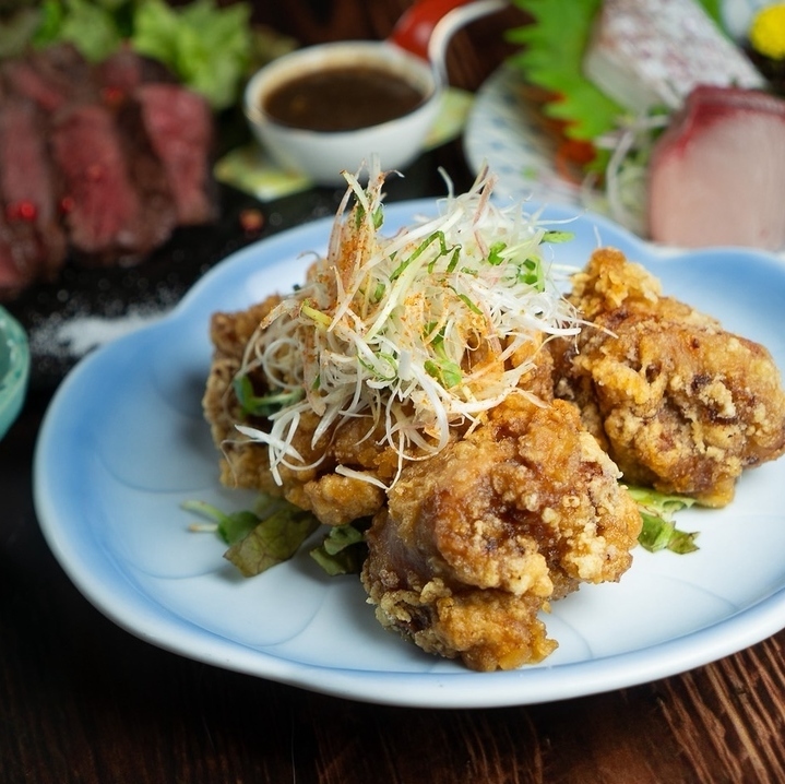 朝〆鮮魚と大山地鶏焼鳥『ごえんコース』3時間飲み放題付3500円