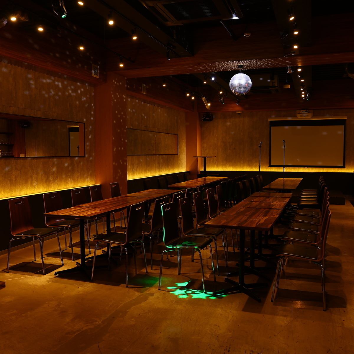 平日10人、土日20人から貸切OK！少人数、大人数宴会にぴったり