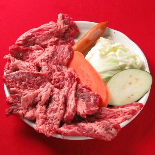 [Repeat rate 100%] W Seiyo short rib set meal 1960 yen → 1380 yen