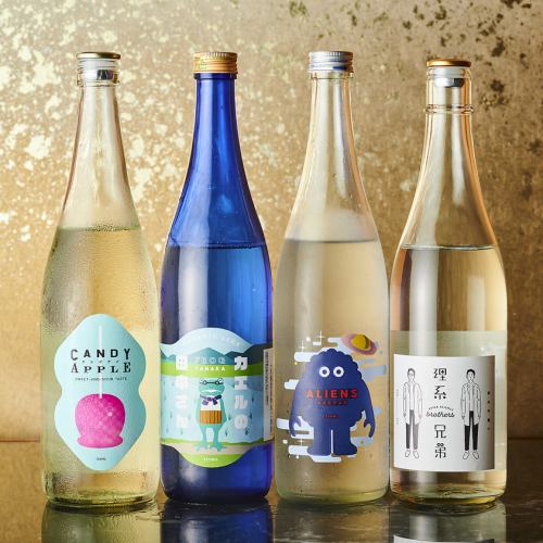 ファニーなボトルの日本酒たち