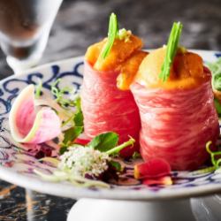 Sea urchin rice