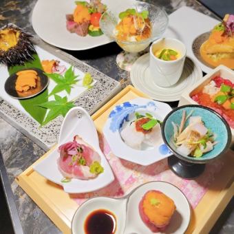 【雲丹満喫コース】※お料理のみ17500円