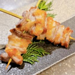 Aged Omi beef skewers